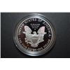 Image 2 : 2001-W US Silver American Eagle $1 Proof In Velvet Box With COA Included; 99.9% Silver 1 Oz.; EST. $