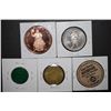 Image 2 : Various State Tokens; Lot of 5; EST. $10-15