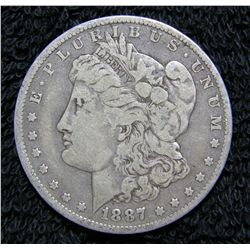 1887 O Morgan Dollar