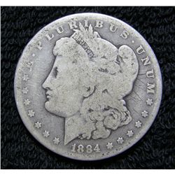 1884 O Morgan Dollar
