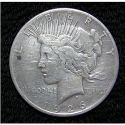 1926 S Peace Dollar