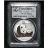 Image 1 : Perfect First Strike PCGS MS70 2011 10Yn 1 Oz Silver Panda