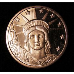 2011 Statue of Liberty 1 AVDP Oz .999 Copper Round