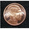 2011 Indian Head 1 AVDP Oz .999 Copper Round