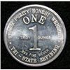 Image 2 : 1776-1976 Tri-State Refining 1 Troy Oz Silver Round