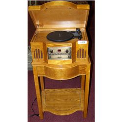 Philco Antique Reproduction Record Player on Stand