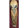 Image 1 : RICK ROWLEY HAND CARVED ALIEN WOOD SCULPTURE