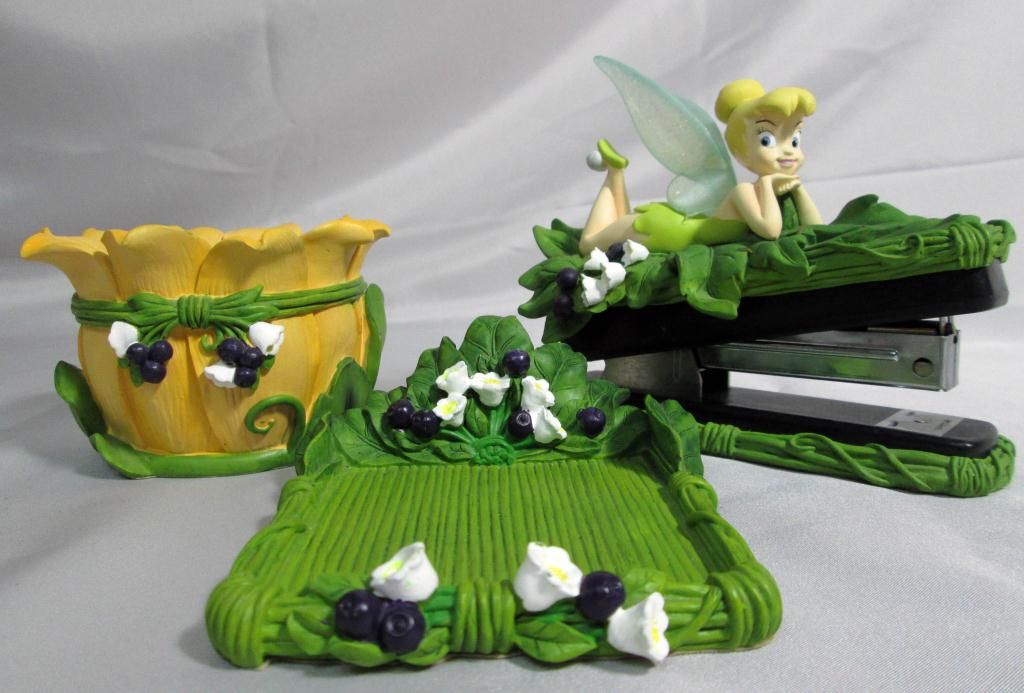 Tinker Bell Desk Set Lot