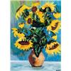 Image 1 : SCHÉNER MIHÁLY (1923- ), Still life with sunflowers