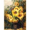 Image 1 : DOLÁNYINÉ BENCZÚR IDA (1876-1970), Still life with sunflowers