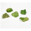 Image 1 : 5920 - LOT OF 5 - NATURAL ROUGH GROSSULAR GARNET