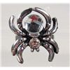 Image 1 : 8368 - GEMSTONE SPIDER RING