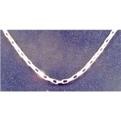 8902 - SILVER CHAIN NECKLACE - MARKED .925