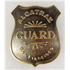 Image 1 : 8996 - ALCATRAZ GUARD BRASS BADGE