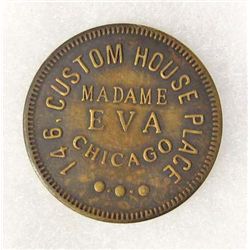 9019 - CUSTOM HOUSE PLACE MADAME EVA CAT HOUSE TOKEN