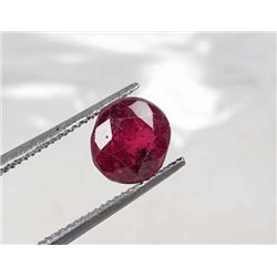 2977 - 2.60 CT - OVAL RED RUBY