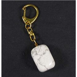 4290 - 99.4 CTW - HOWLITE KEYCHAIN