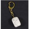Image 1 : 4290 - 99.4 CTW - HOWLITE KEYCHAIN