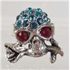 Image 1 : 8338 - RHINESTONE SKULL RING