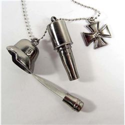 8528 - GERMAN MASTER CUTLERY FANTASY MASTER GRENADE NECKLACE KNIFE