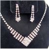 Image 1 : 8930 - GORGEOUS RHINESTONE NECKLACE AND EARRING SET