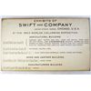 Image 2 : 9090 - SWIFT AND COMPANY HIDE ADVERTISING TRADE CARD