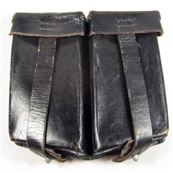 9213 - WAR SURPLUS BLACK F.A.L./G.I DOUBLE POUCH