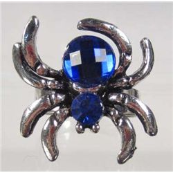 8371 - GEMSTONE SPIDER RING