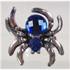 Image 1 : 8371 - GEMSTONE SPIDER RING