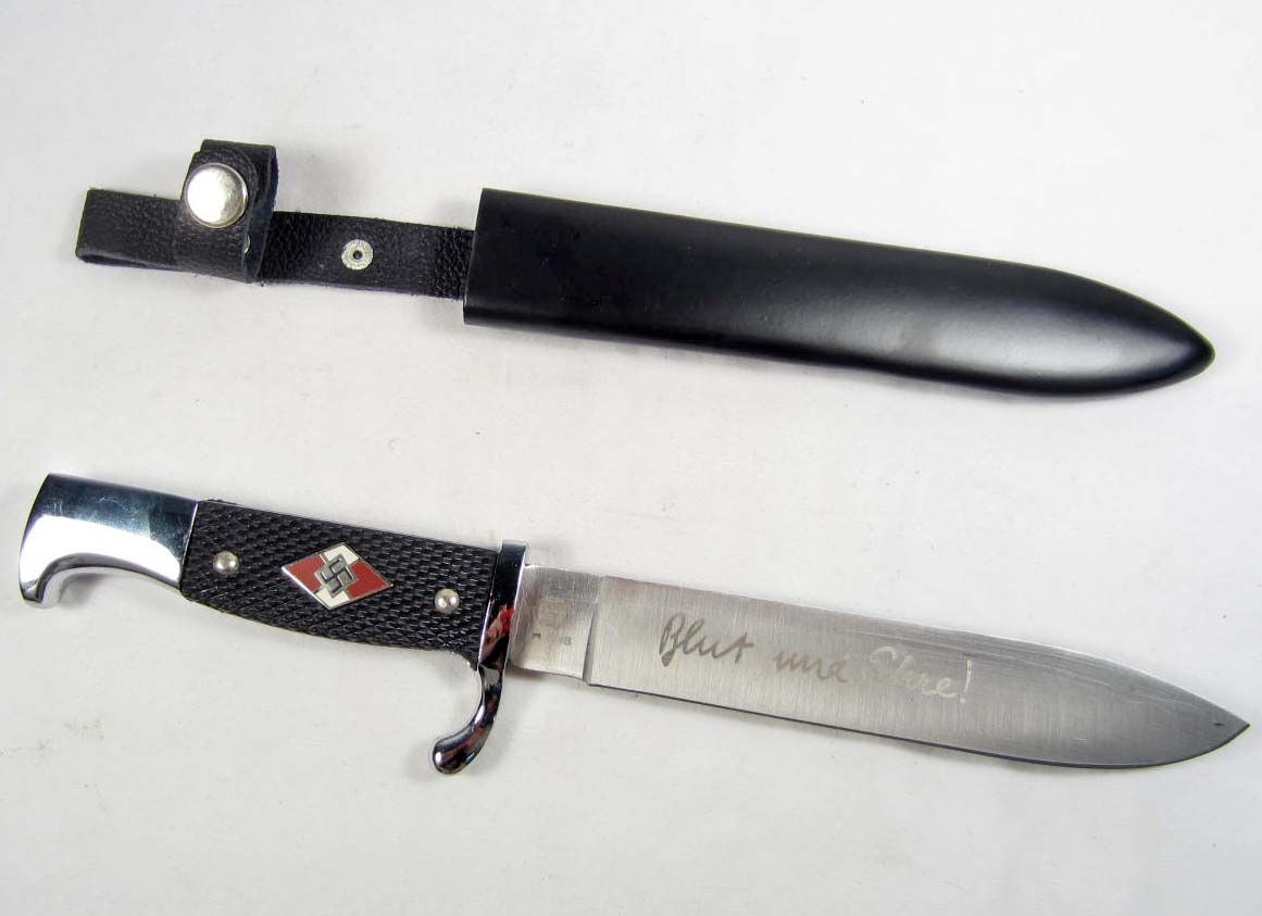 8770 GERMAN NAZI HITLER YOUTH KNIFE REPLICA