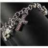 Image 1 : 9145 - SILVER CHARM BRACELET MARKED .925