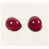 Image 1 : 9408 - 3.05 CT PAIR OF RED MADAGASCAR STAR RUBY