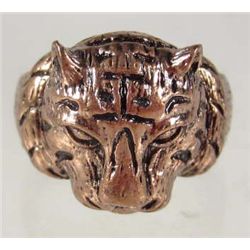1020 - AWESOME TIGER HEAD RING