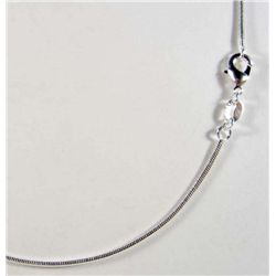 839 - SILVER 18" SNAKE CHAIN - MARKED 925