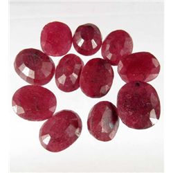 650 - LOT OF 106.4 NATURAL RUBY GEMSTONES