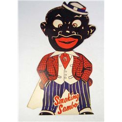 1415 - SMOKING SAMBO FIRECRACKER CIGARETTE ADVERTISING STAND UP DISPLAY