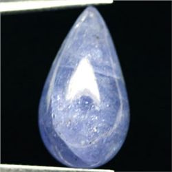 810 - 10.06 CT NATURAL! INTENSE BLUE TANZANIA TANZANITE PEAR CAB