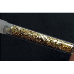 97 - VIAL OF GOLD FLAKES