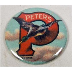 1398 - PETERS CARTRIDGES ADVERTISING POCKET MIRROR