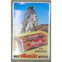 1424 - LONE RANGER MERITA BREAD POSTER