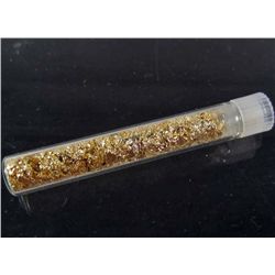 99 - VIAL OF GOLD FLAKES