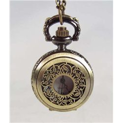 1062 - SMALL POCKET WATCH WITH NECKLACE