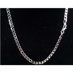 1015 - SILVER 4MM NECKLACE MARKED 925