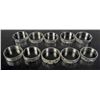 Image 1 : 1169 - LOT OF 10 SILVER RINGS - MARKED 925