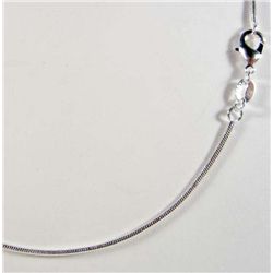 846 - SILVER 18" SNAKE CHAIN - MARKED 925