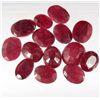 Image 1 : 655 - LOT OF 118.5 NATURAL RUBY GEMSTONES
