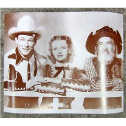 1427 - ROY ROGERS, GABBY HAYES & DALE EVANS PRINT