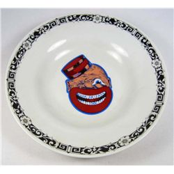 1446 - BLACK AMERICANA COON CHICKEN INN BOWL