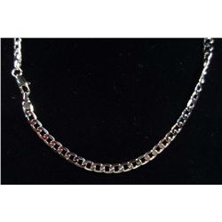 1016 - SILVER 4MM NECKLACE MARKED 925