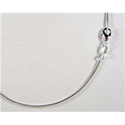 847 - SILVER 18" SNAKE CHAIN - MARKED 925